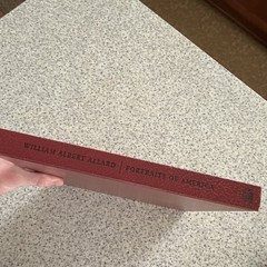 Portraits of America by William Allard 1st Edition Hardcover. Excellent.
