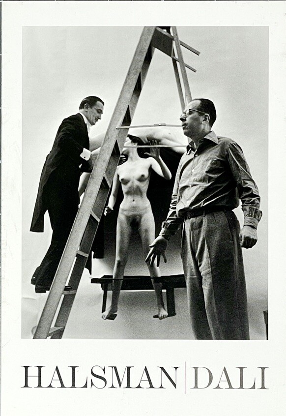 Phillipe Halsman (1906-1979) Art Show Announcement Card – Dali Photographs 2004