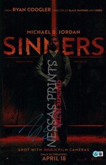 Sinners Autographed/Signed Movie Poster Collection REPRINTS 11″X17″