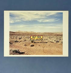 Buy Now Pay Later Arizona Art Print Card Photo By David Graham Fotofolio 4”x6”