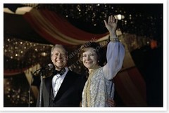 Jimmy Carter And Rosalynn At The Inaugural Ball 1977 Silver Halide Photo