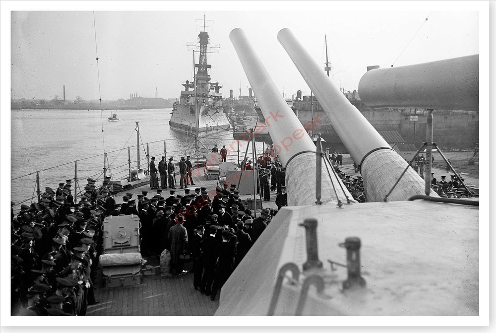 US Navy Unknown Ships Circa Early 1920’s Silver Halide Photo