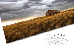 Barn Photo Print | Country Wall Art | Oklahoma Photography | Great Plains Decor