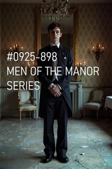 MALE PORTRAIT #0925-898 -men of the manor series -free shipping in usa