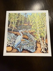 Jude bischoff Art Cards -set of 5 (5×5 Inches)