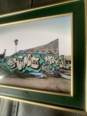 graffiti Art High Gloss Photograph By RIME MSK SIGNED Lmtd @100 Framed!
