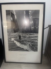 Scott Mutter Surrational Images Framed Black & White Photo, Portrait Surreal