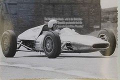 26605 Photo Unknown Racing Driver ? Racing Car 1961