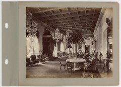Scowen Photo Buddhist Priests Throne Room Government House Calcutta Albumen 1880