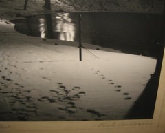 Original PAUL LEWIS ANDERSON ‘Central Park’ Winter NEW YORK CITY Gelatin PHOTO