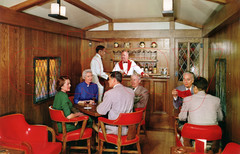 Photo Art Print of Club-Lounge car the Pub on the Union Pacific’s City of Denver