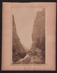 Large Photograph, William Henry Jackson / Royal Gorge 8179 Colorado Railroad