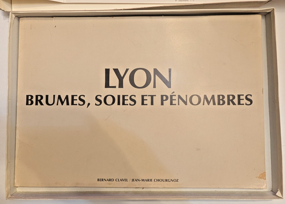 Portfolio of Prints “Lyon, Brumes, Soies et Pénombres” Jean-Marie Chourgnoz