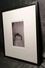 Sophisticated Kitty Cat Black & White Art Photography 17 X 21″ BERGLUND Signed