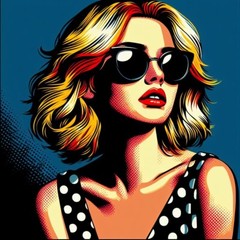 Digital image picture photo wallpaper POP ART 0211
