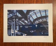 Original photographic print “Customer Service” by Michael Blumenstock