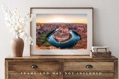 Southwestern Photography Print – Picture of Horseshoe Bend in Arizona