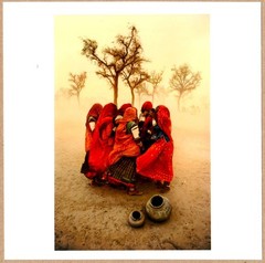 SIGNED STEVE MCCURRY DUST STORM RAJASTHAN INDIA 1983 6 x 6 MAGNUM PRINT