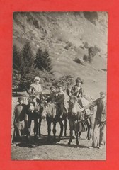 Antique Photography GAVARNIE Circus (K1444) Original B&W Photo Print 14×9