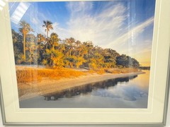 Jeff Ripple 2005 Signed Photograph of Tomoka River Florida Landscape 30 x 25