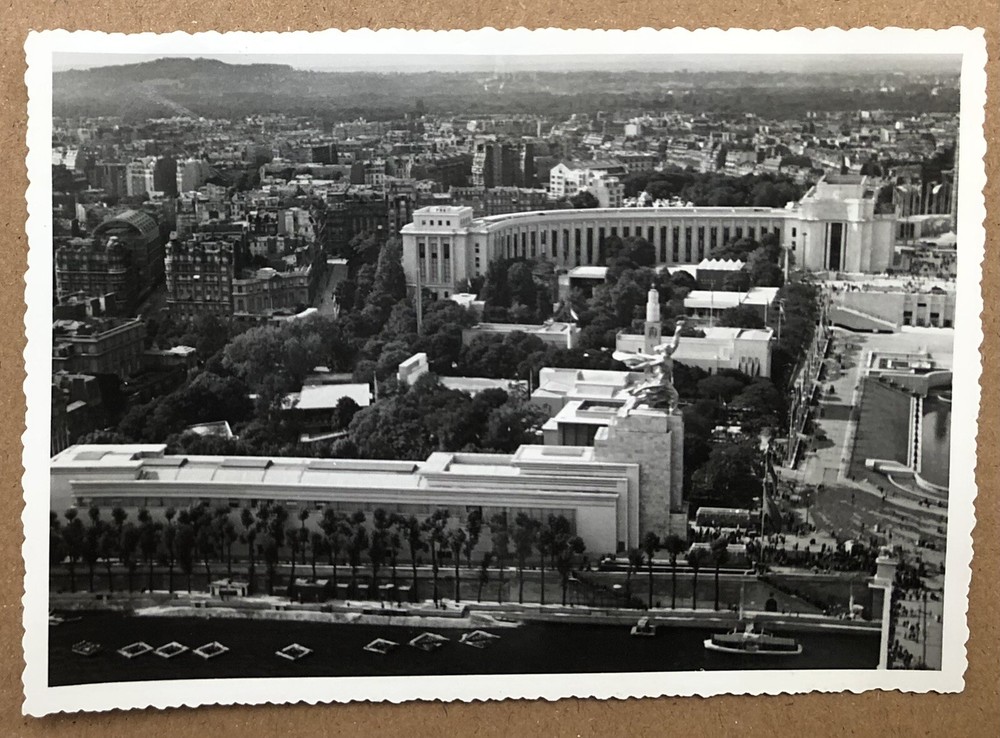 Photo Antique Exhibition Universelle 1937 Paris Palace Of Chaillot Azéma Carlu
