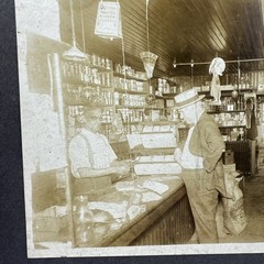 Vintage Dated September 1907 Grocery Store Photograph