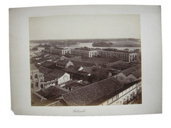 Colombo Sri Lanka Asia View Over City Albumin Print Circa 1880 Vintage