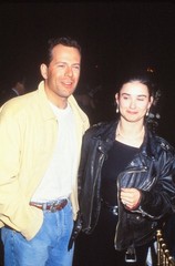 Dia Bruce Willis and Demi Moore 1989 KB Format Photographer P12-27-5-2