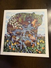 Jude bischoff Art Cards -set of 5 (5×5 Inches)