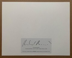 RICHARD MISRACH signed limited edition photograph – FOUR Portfolio (2022)