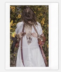 Art model Sawyer Instax Wide Instant Film Print