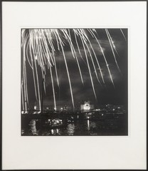 Bruce Cratsley – Venice Fireworks, 1982 Selenium-Toned Gelatin Silver Print