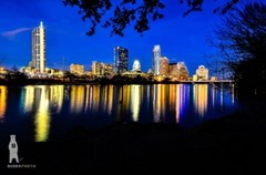 Austin Texas Skyline at Night – Photography Prints – Wall Art