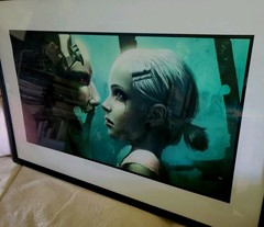 Digital Art Photo Master Artist Marc Brunet Sci-fi CYBER Futuristic Encounter