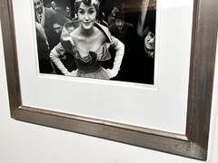 Frank Horvat “Monique Dutto Metro exit Paris JDF Soir 1959” Signed Photograph