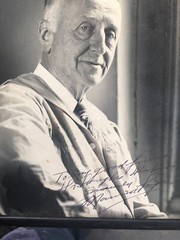 SIGNED ca.1960 Portrait Photo of Beloved Artist MAURICE LOGAN, Painter Died 1977