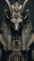Digital Egyptian Ruler_d Wallpaper 9d 9:6 Aspect Ratio | Smartphone Ready