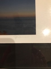 Chris Glennon Photography Cape Charles, VA Photo Signed Fireworks 22.5×18.5 (KZ)