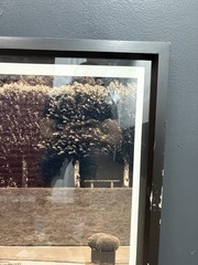 Charlie Waite Signed Photo Art Large Framed Formal Garden Landscape 42×42