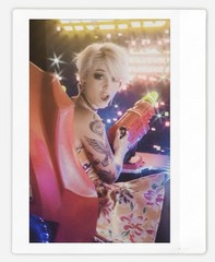 Art model Cheyanne Instax Wide Instant Film Print
