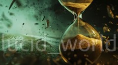 Digital Image Picture Wallpaper Background Desktop AI Art Hourglass Time Travel