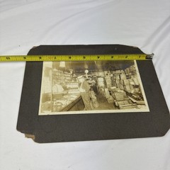 Vintage Dated September 1907 Grocery Store Photograph