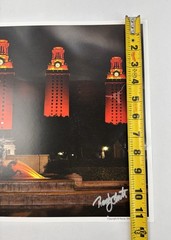 Lot of 2 Randy Smith Gallery UT Longhorns Signed Photo Prints Texas Football