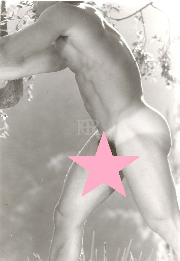 JIM FRENCH (COLT STUDIO): UNKNOWN MODEL. ORIGINAL. GAY MALE PHOTO BEEFCAKE