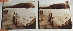 Photo Glass Plaque Early 1900 – 12.5 X 6Cm