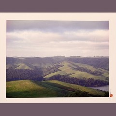 Mountain Landscape Rolling Hills Photo Poster Print 19×13″ Wall Art Home Decor