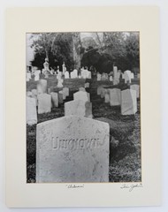 Civil War Interest “Unknown” B&W photo by Tim Johnson, Living Images 11×14 signe