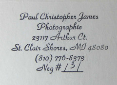 Art Photo Mrs Scott’s Window Roses Scotland Signed Paul C James 5 x 7 inches