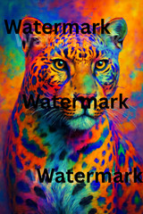 Digital Image Picture Photo Wallpaper Printable Poster Leopard Wall Art Decor