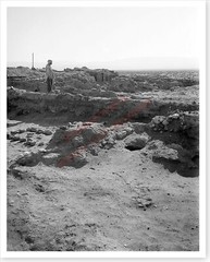Tell Ghassul-Sodom Jordan Holy Lands Circa 1920’s Silver Halide Photo #1
